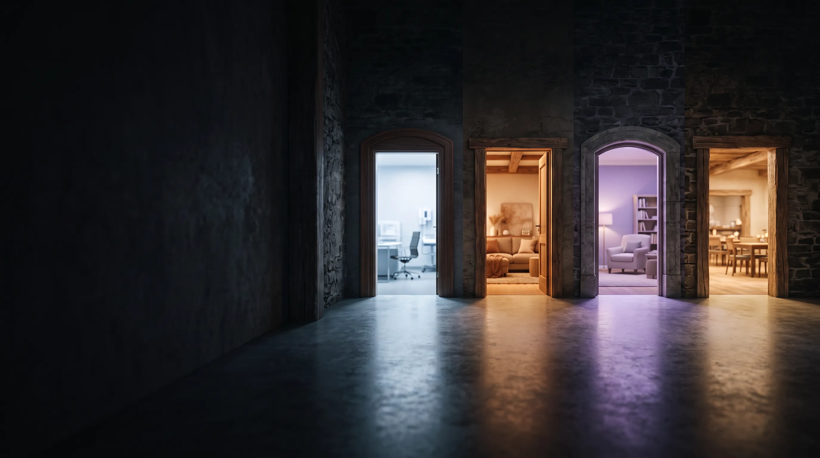 COI Orb role doorways for individuals, families, caregivers, clinicians, and clinics
